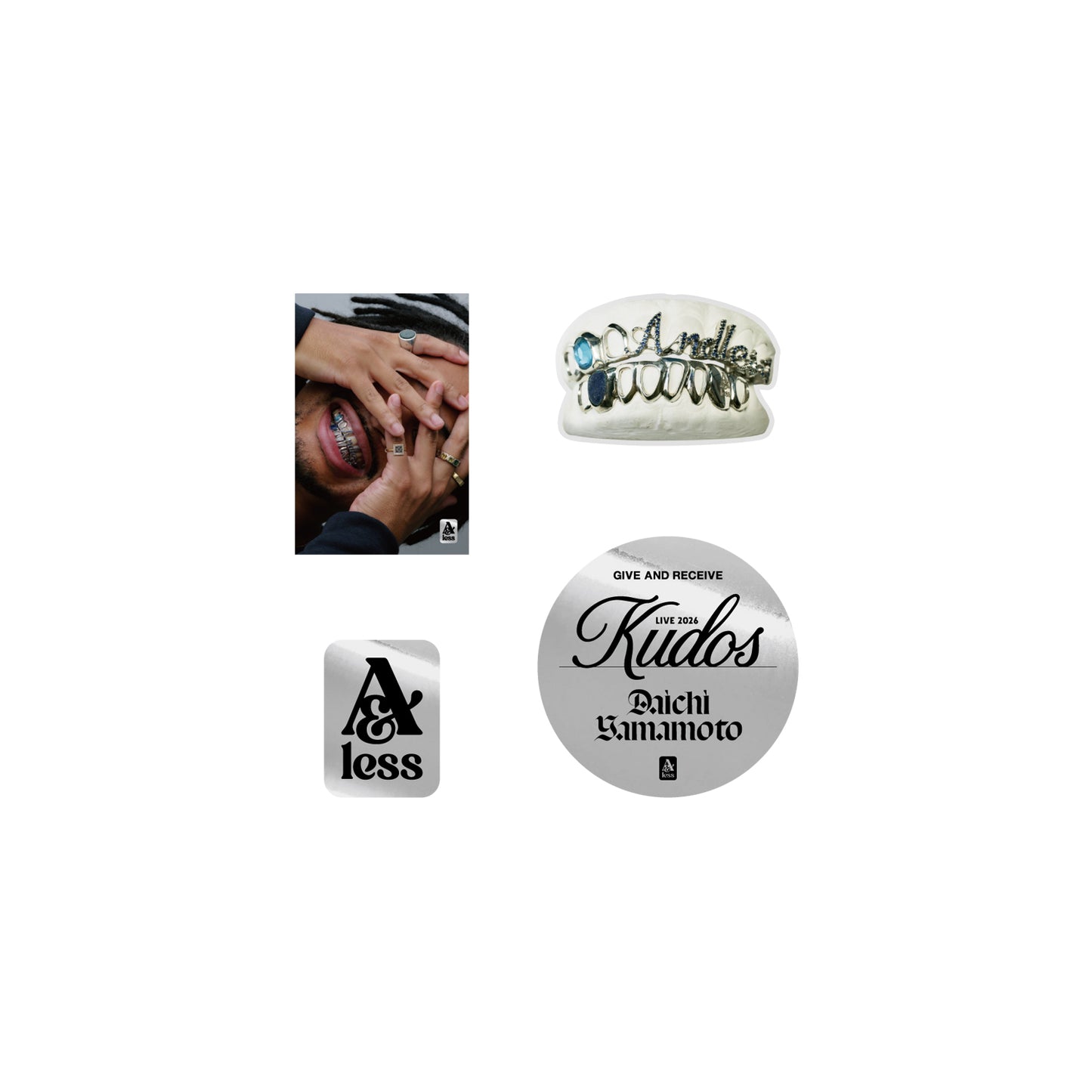 Kudos Sticker Pack(Incl. 4 Sheets)