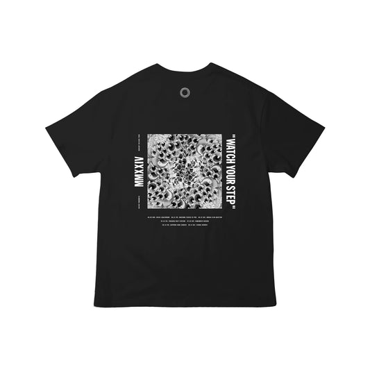 Watch Your Step Tour Tee - Black