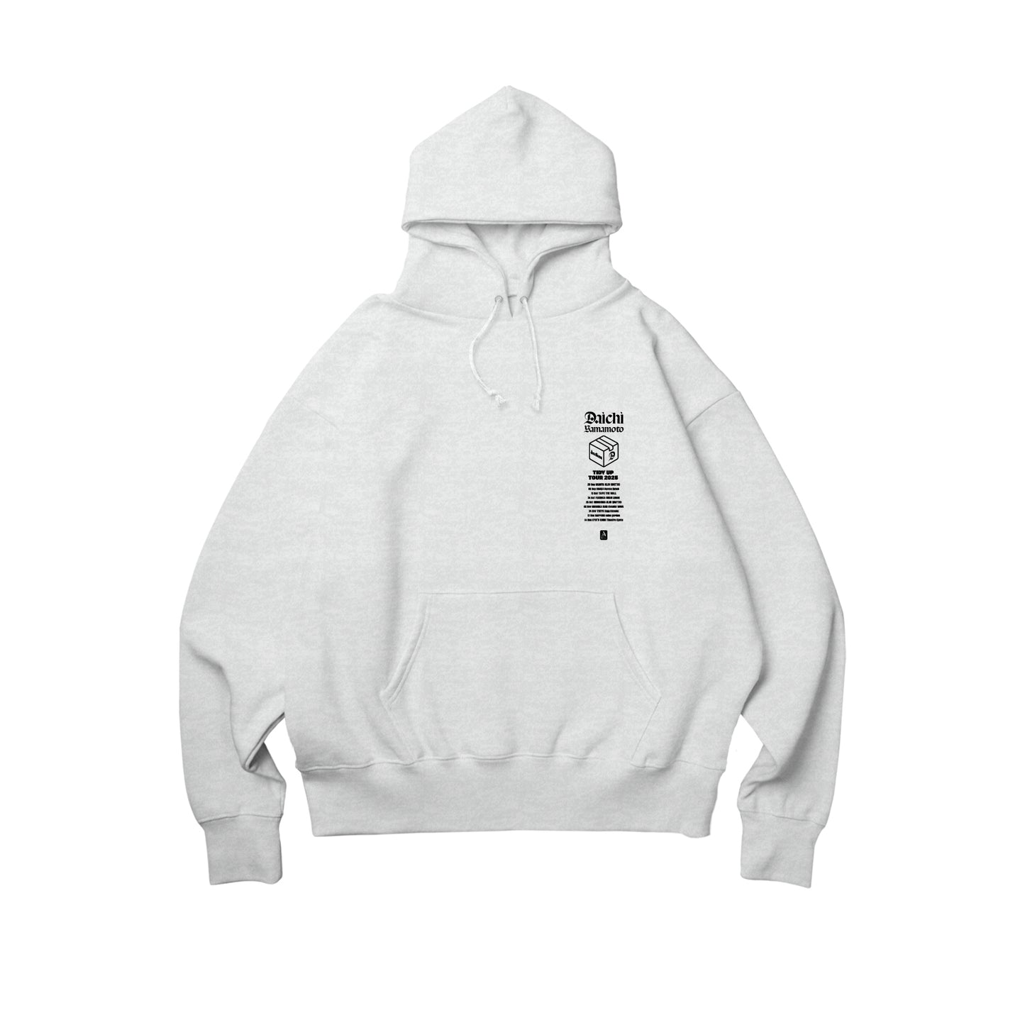 D Hoodie - Ash Gray