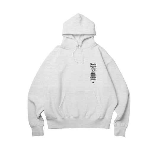D Hoodie - Ash Gray
