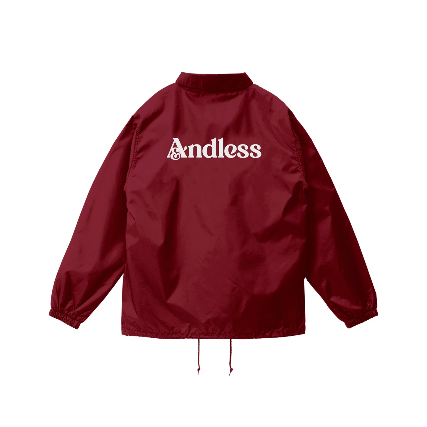 Andless Coach Jacket - Burgundy